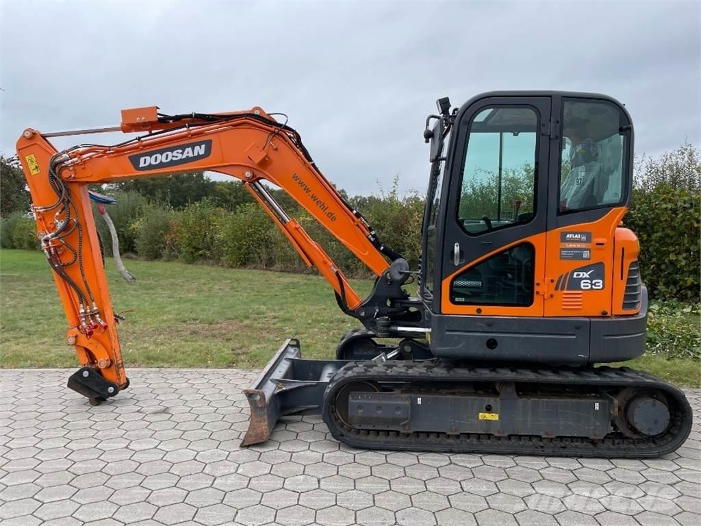 Doosan DX63-3 Mini Excavators <7t (Mini Diggers)
