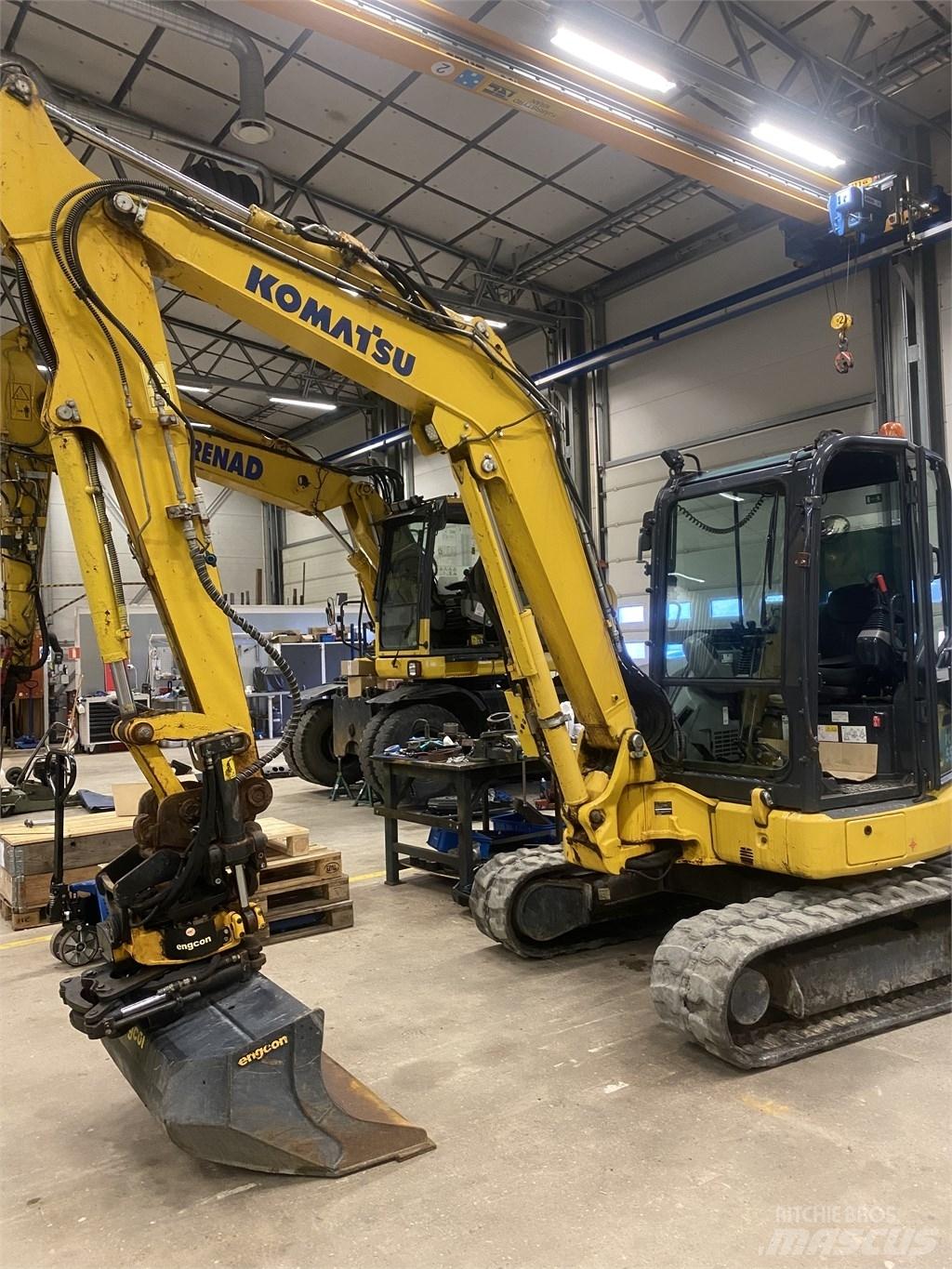 Komatsu PC55MR-5 Mini Excavators <7t (Mini Diggers)