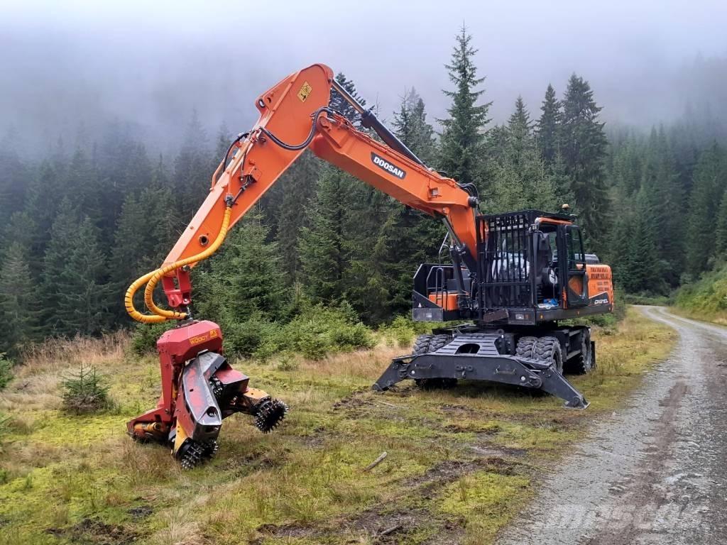 Doosan DX 210 W Forestry Excavators