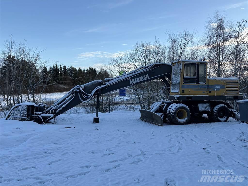 Åkerman EW200/2500 Wheeled Excavators