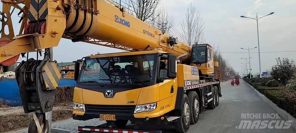 XCMG QY50K Mobile and all terrain cranes
