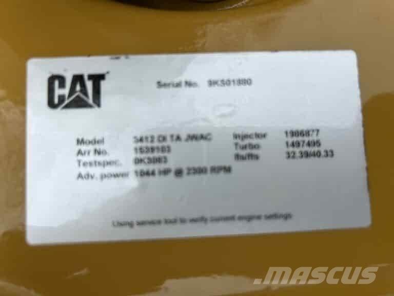 CAT 3412E Marine engine units