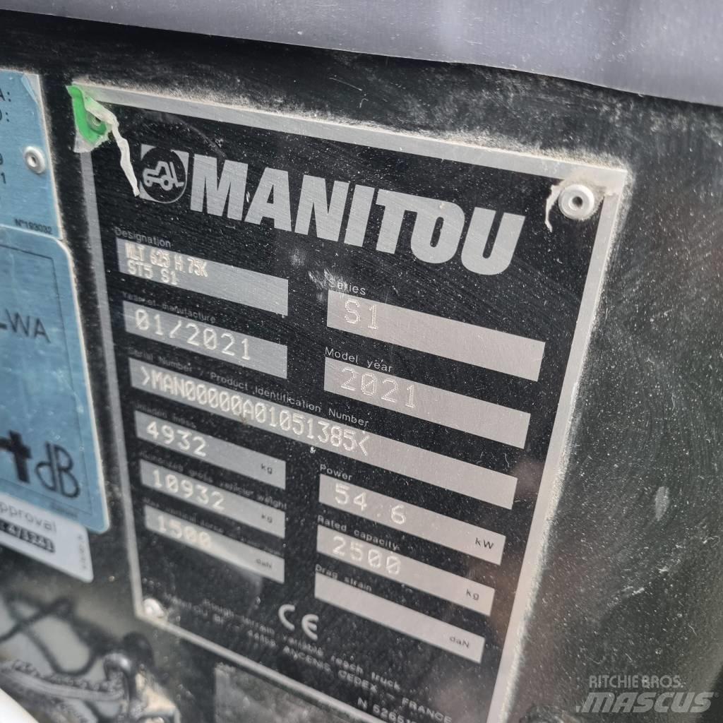Manitou MLT 625-75 H Telescopic Handlers
