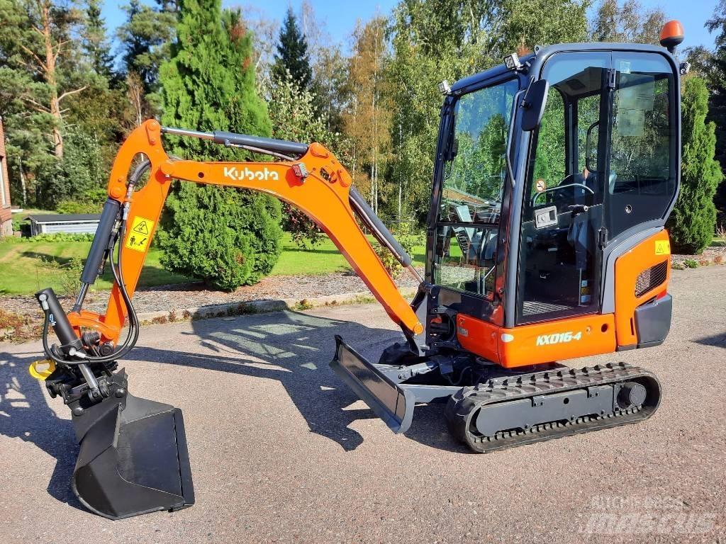 Kubota KX016-4 Mini Excavators <7t (Mini Diggers)