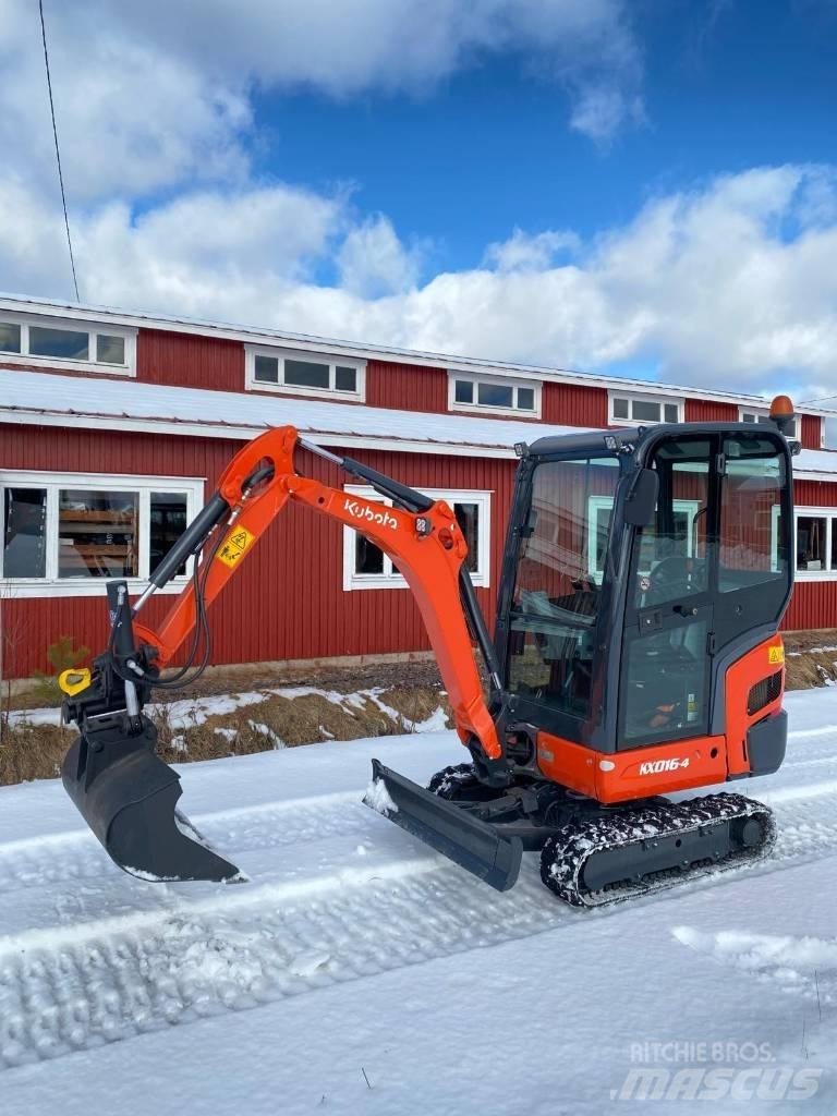 Kubota KX016-4 Mini Excavators <7t (Mini Diggers)