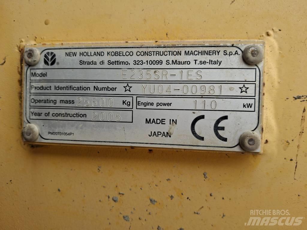 New Holland E 235 SR Crawler Excavators