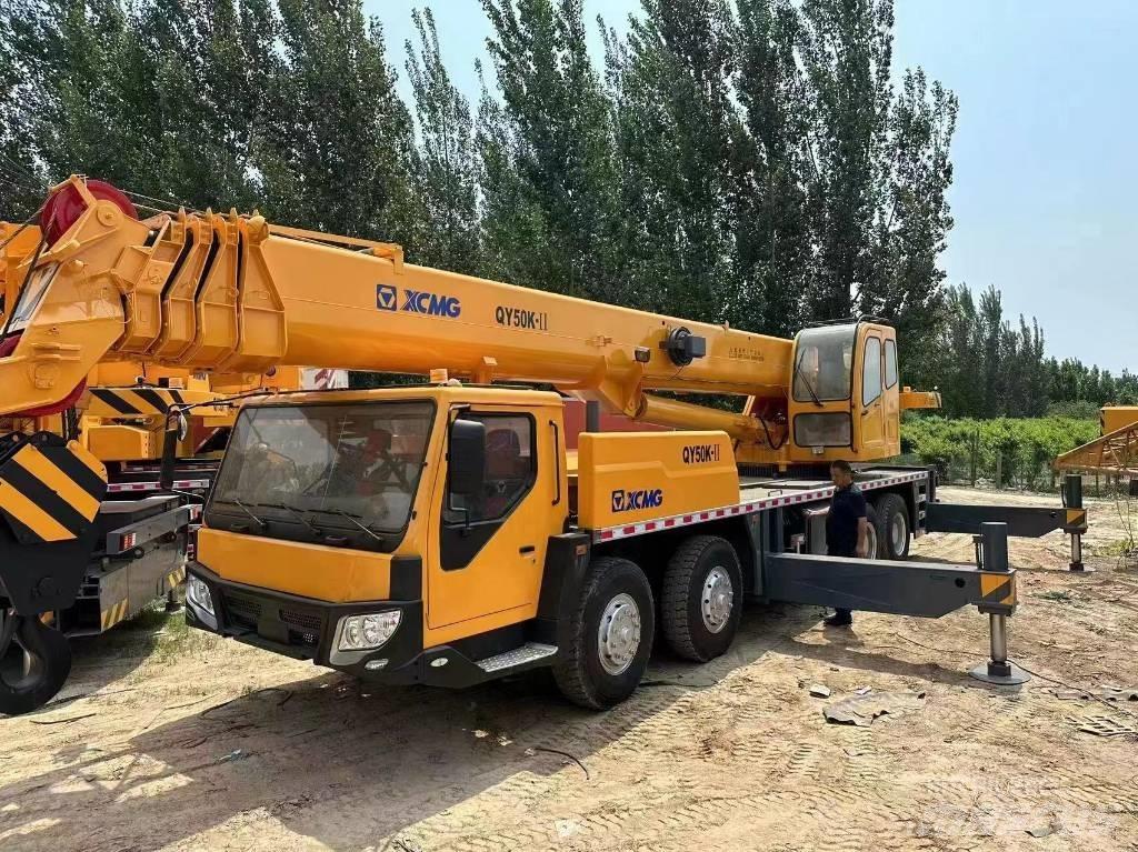 XCMG 50 Mobile and all terrain cranes