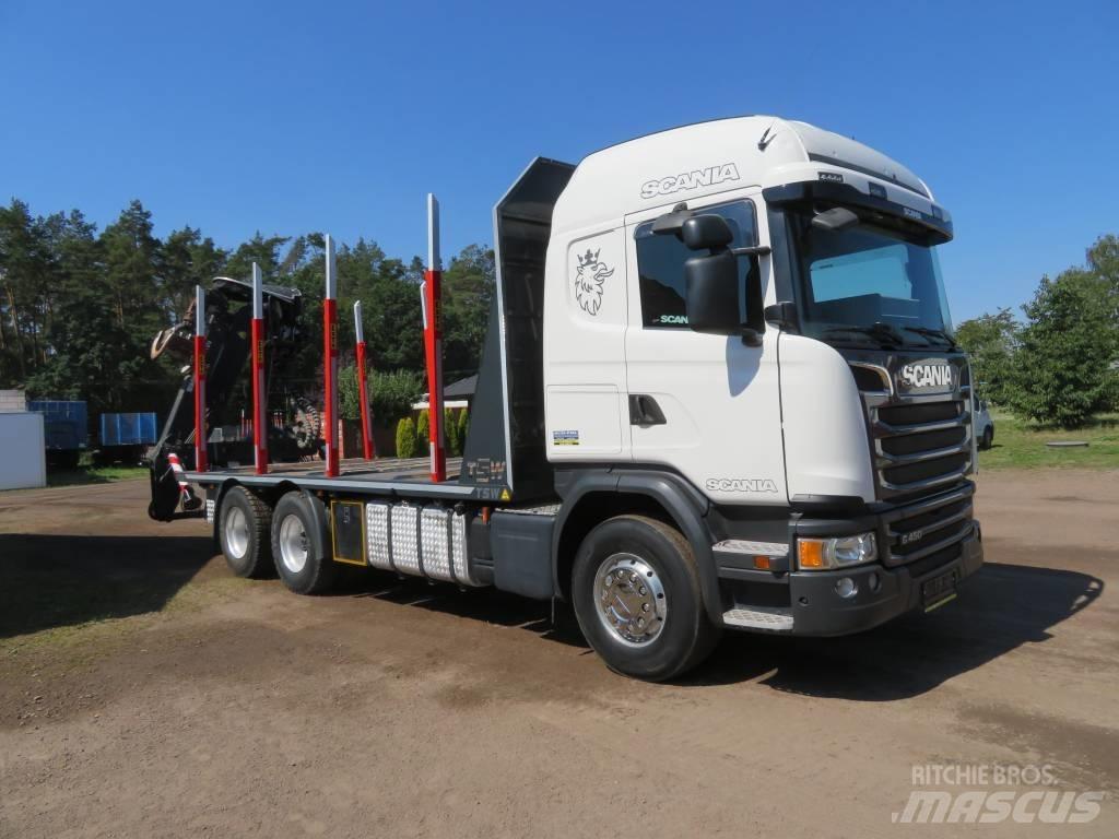 Scania G 450 Log trucks