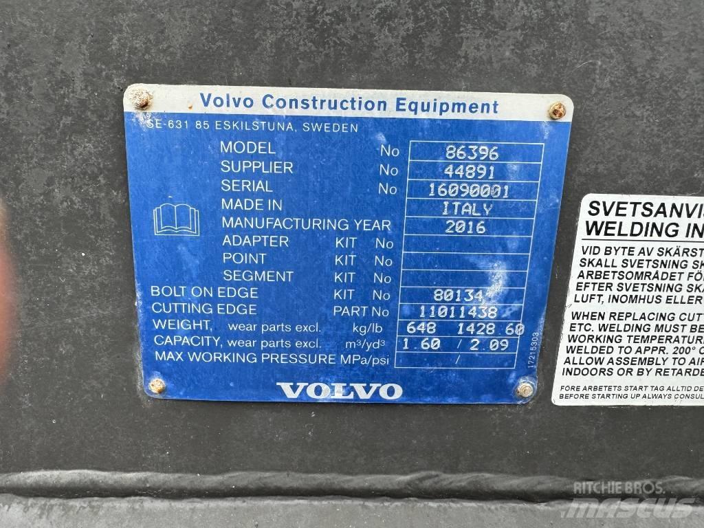Volvo 1.6m Bucket Buckets