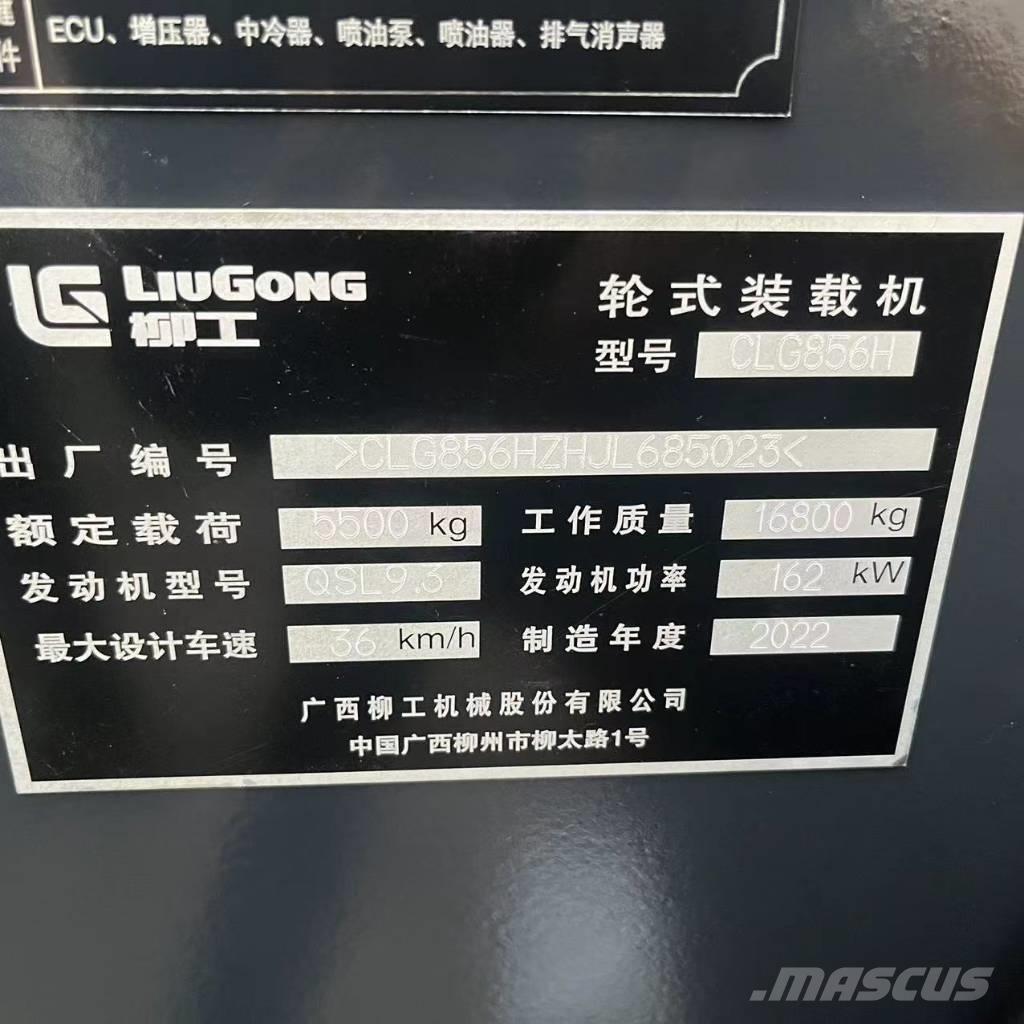 LiuGong 856 H Wheel Loaders