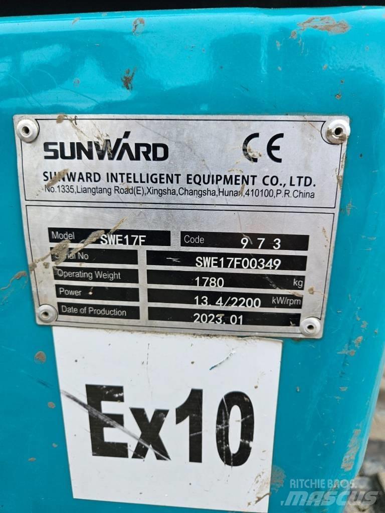Sunward SWE 17 F Mini Excavators <7t (Mini Diggers)