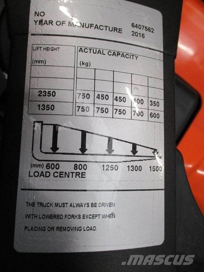 BT SPE 120 XR Reach Stackers