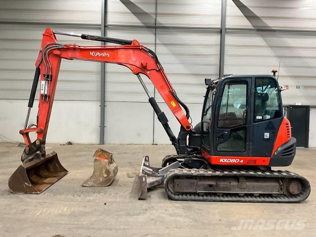 Kubota KX 080-4 Mini excavators  7t - 12t