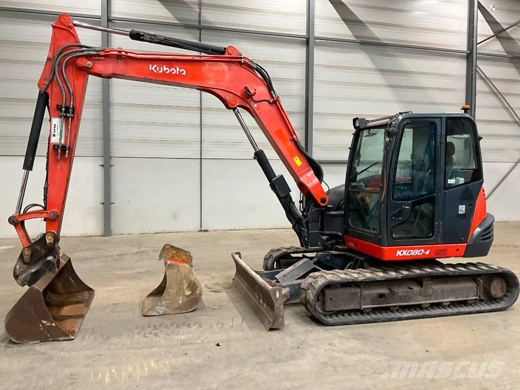 Kubota KX 080-4 Mini excavators  7t - 12t