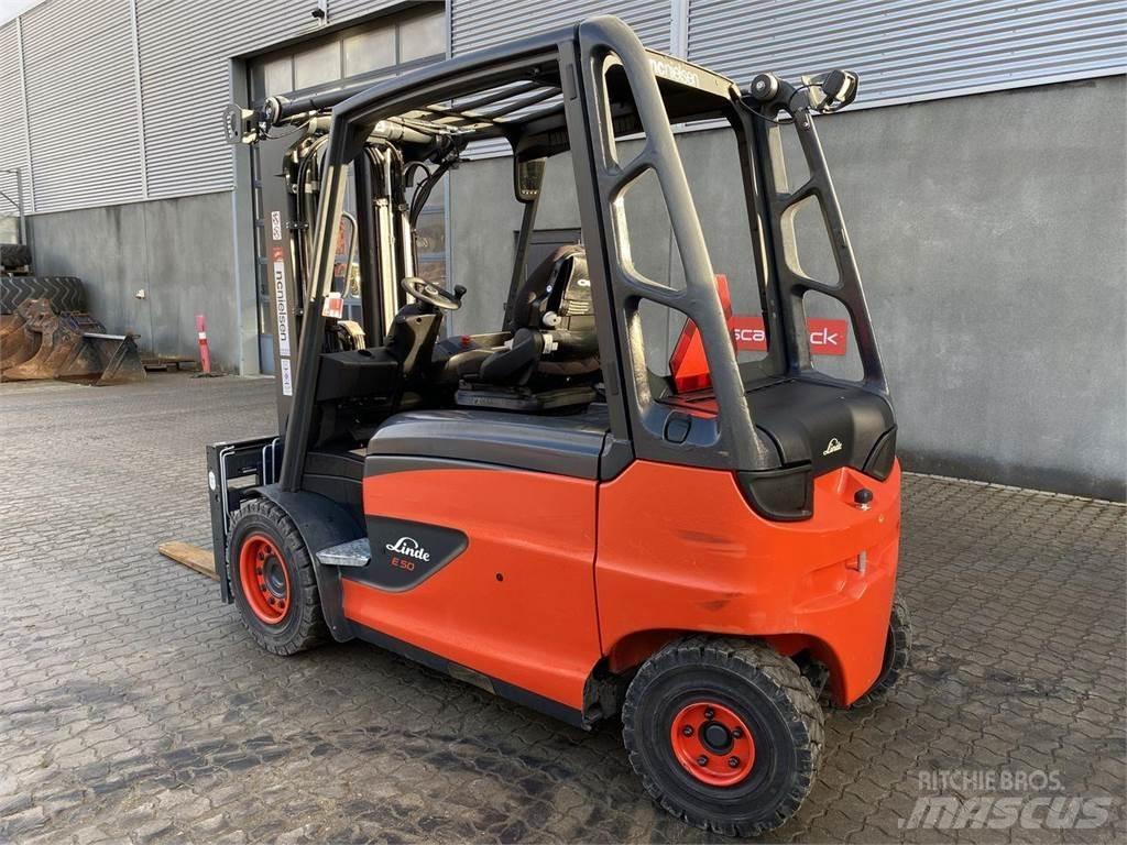 Linde E50 Electric Forklifts