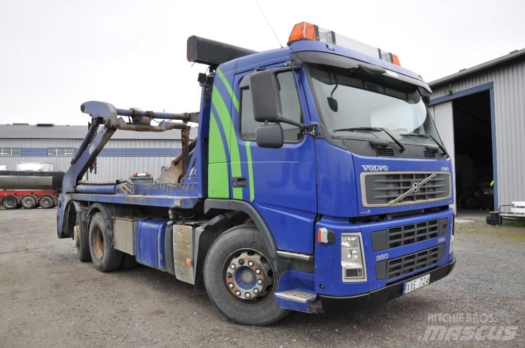 Volvo FM-380 6*2 Skip loader trucks