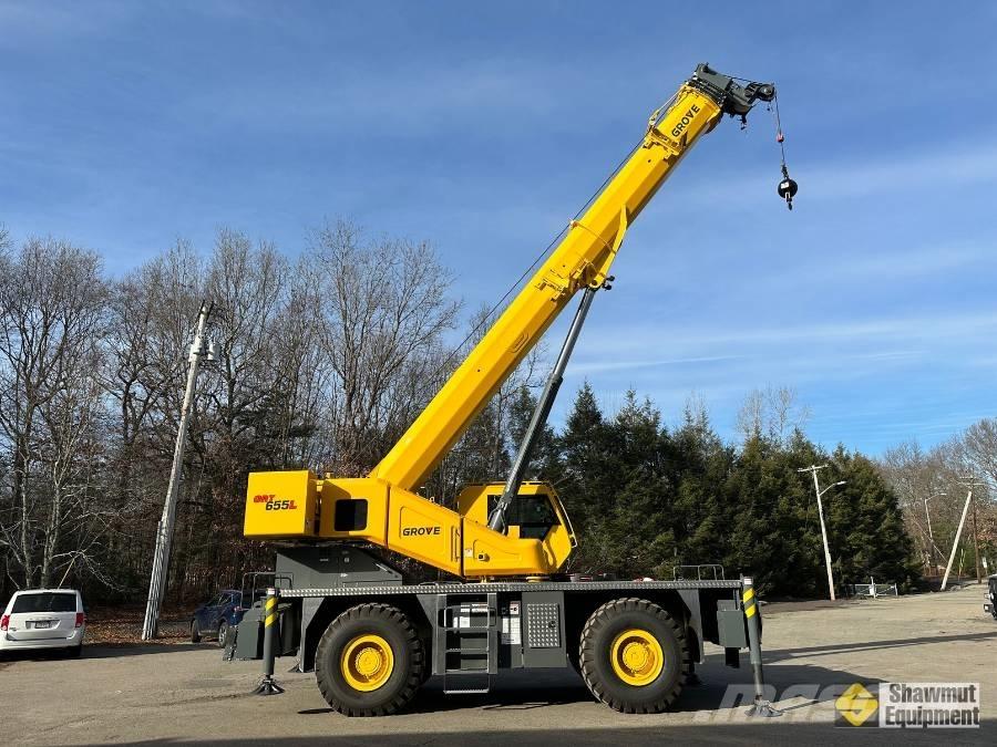 Grove RT 655 Rough Terrain Cranes