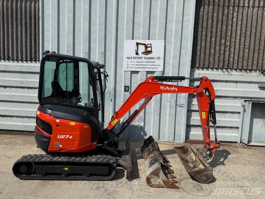 Kubota U 27 Mini Excavators <7t (Mini Diggers)