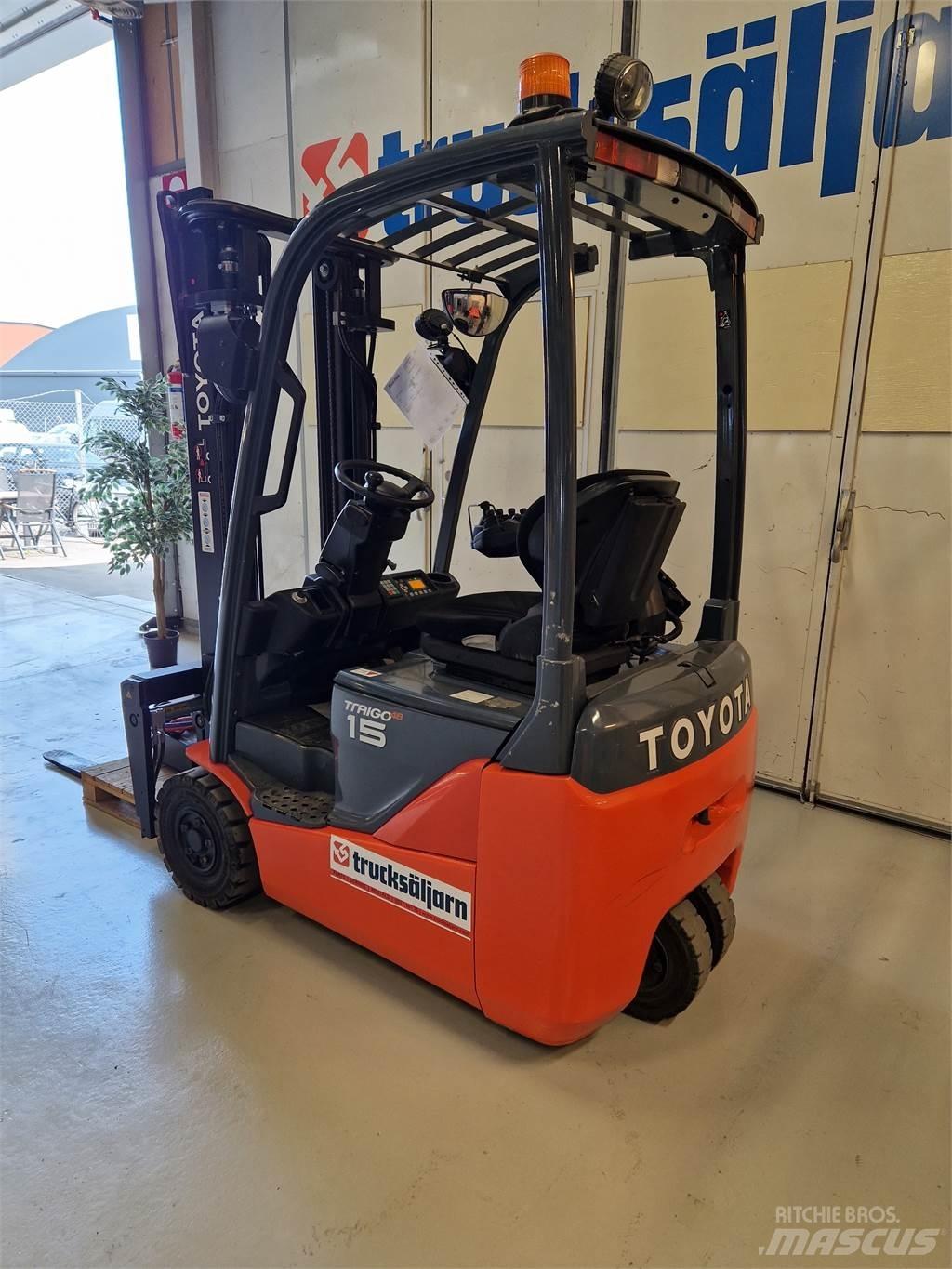 Toyota 8FBE15T Electric Forklifts