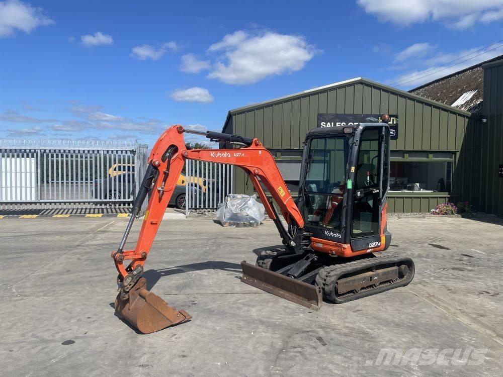 Kubota U 27-4 Mini Excavators <7t (Mini Diggers)