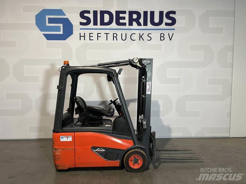 Linde E16 Electric Forklifts