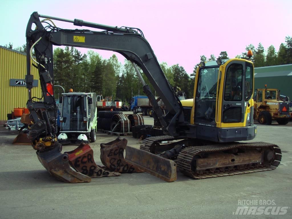 Volvo ECR 88 Mini excavators  7t - 12t