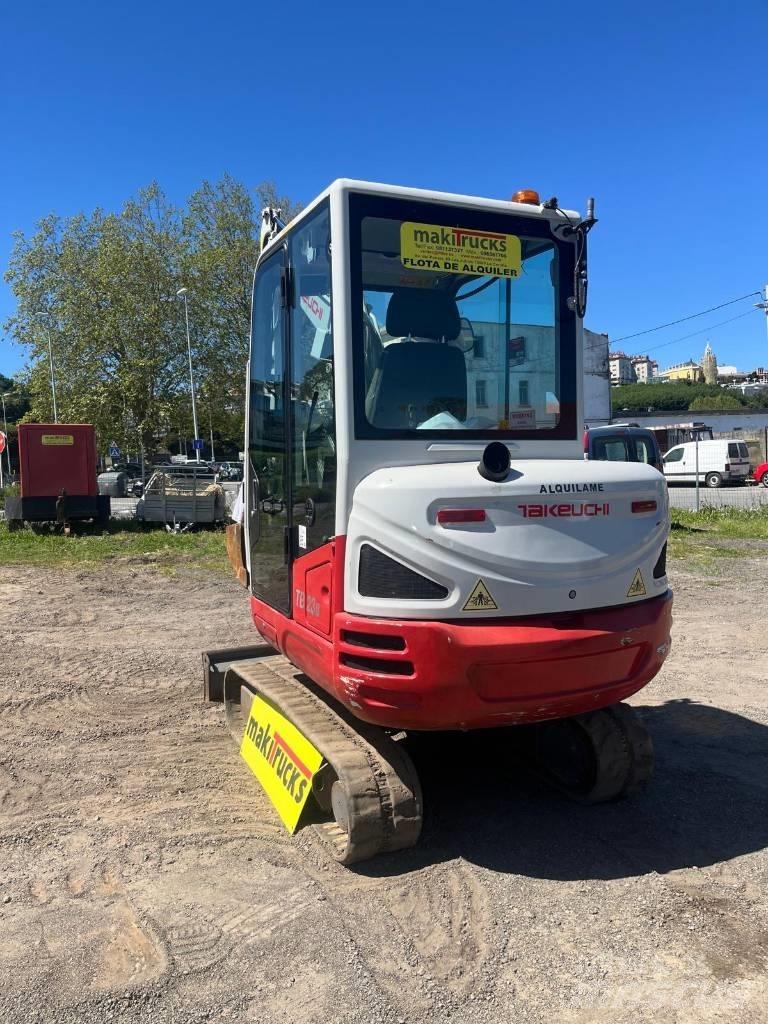 Takeuchi TB230 Mini Excavators <7t (Mini Diggers)
