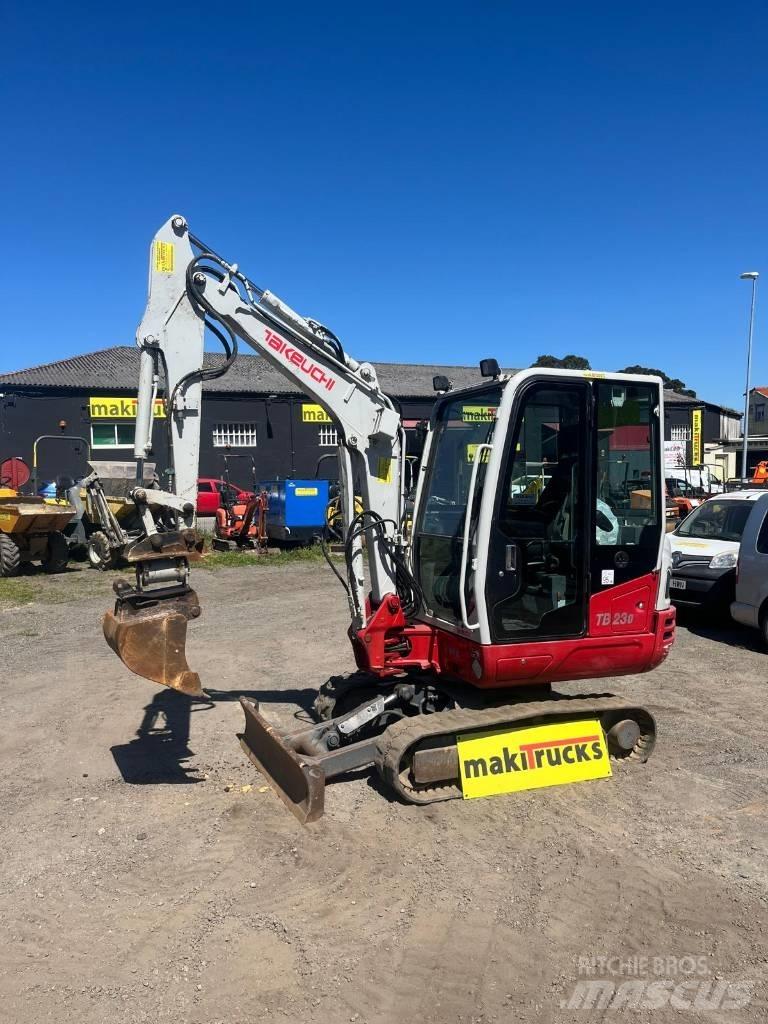 Takeuchi TB230 Mini Excavators <7t (Mini Diggers)
