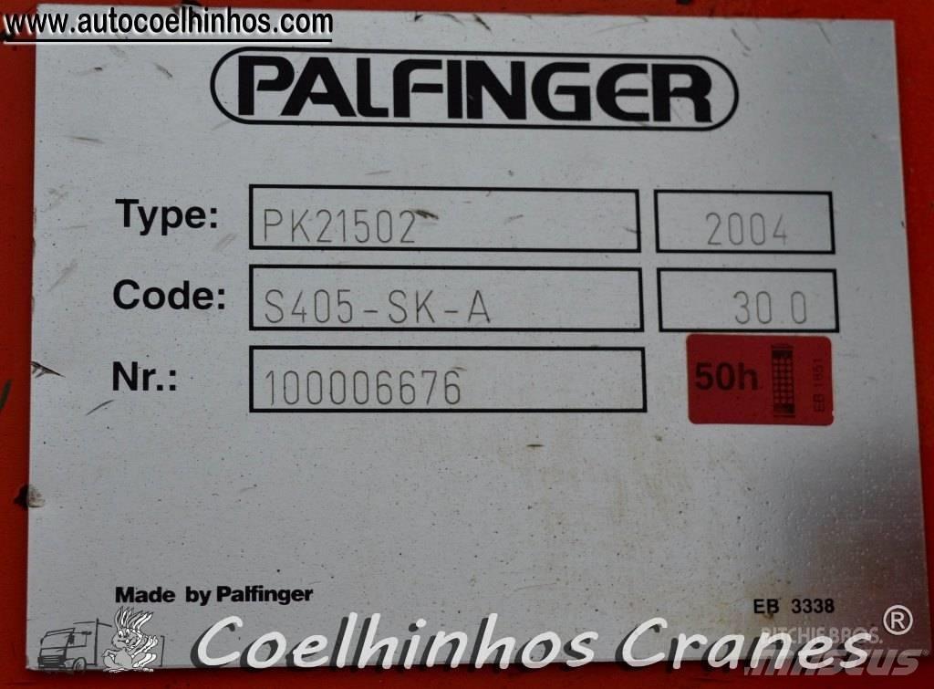 Palfinger PK 21502 Knuckleboom cranes