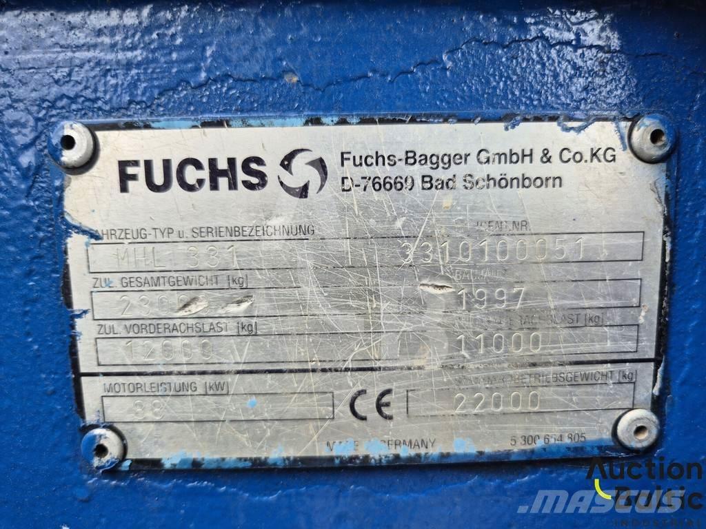 Fuchs MHL 331 Wheeled Excavators