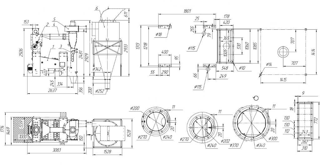  EL GRAIN SVR-15/2 Grain Cleaning Equipment