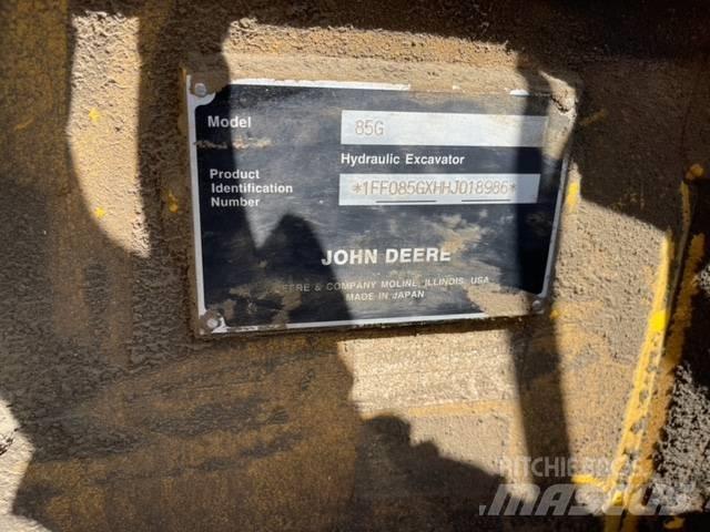 John Deere 85G Mini Excavators <7t (Mini Diggers)