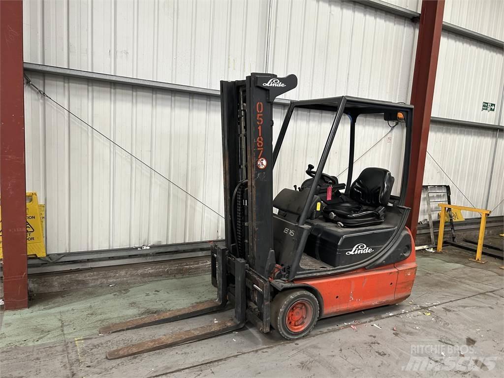Linde E16C-02 Electric Forklifts