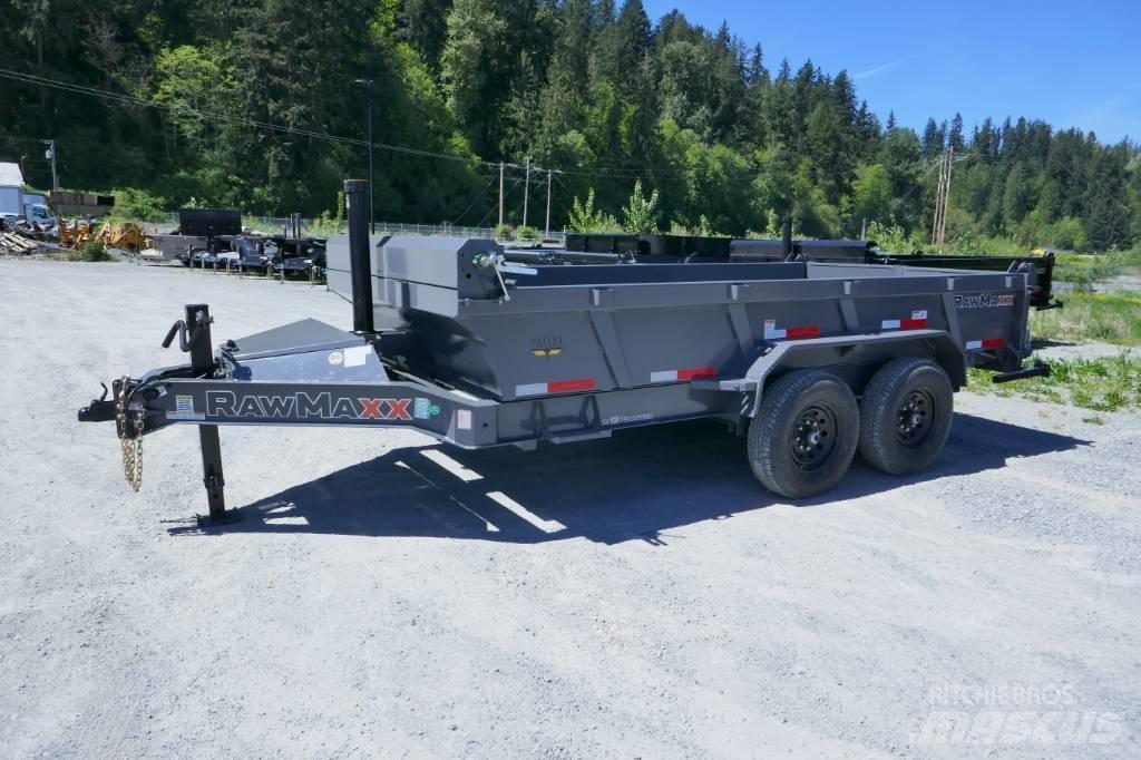 RawMaxx LPXT14BP14K Dump Trailers