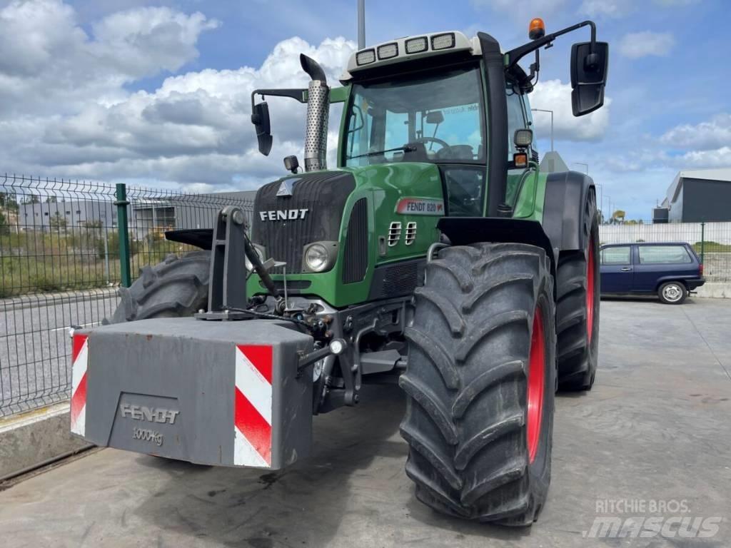 Fendt 820 Vario TMS Tractors