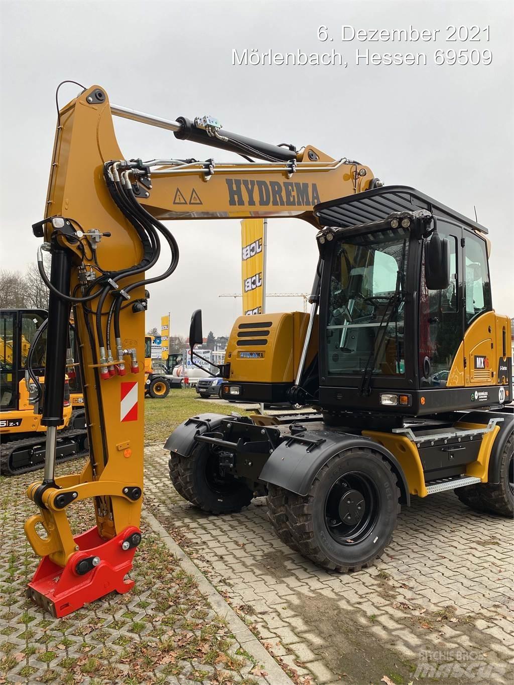 Hydrema MX16G Wheeled Excavators