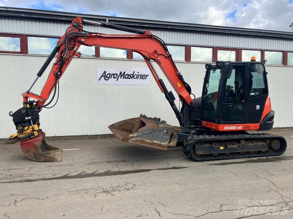 Kubota KX 080-4 Mini excavators  7t - 12t