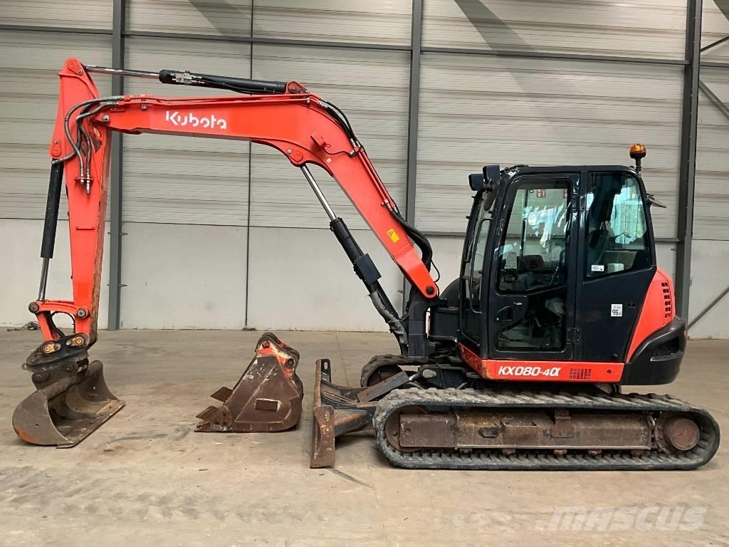 Kubota KX 080-4 A Mini excavators  7t - 12t
