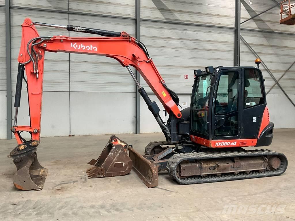 Kubota KX 080-4 A Mini excavators  7t - 12t