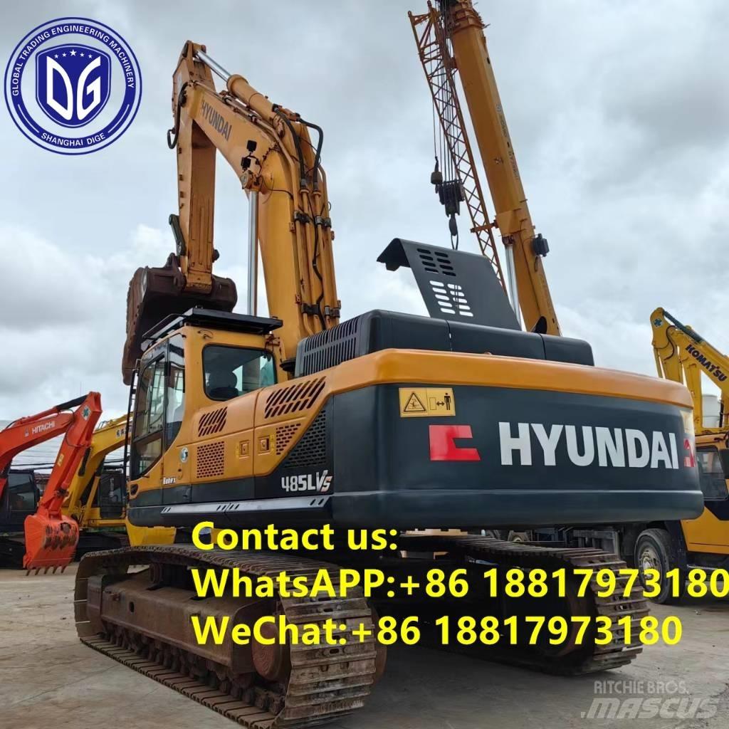 Hyundai R485LVS Crawler Excavators