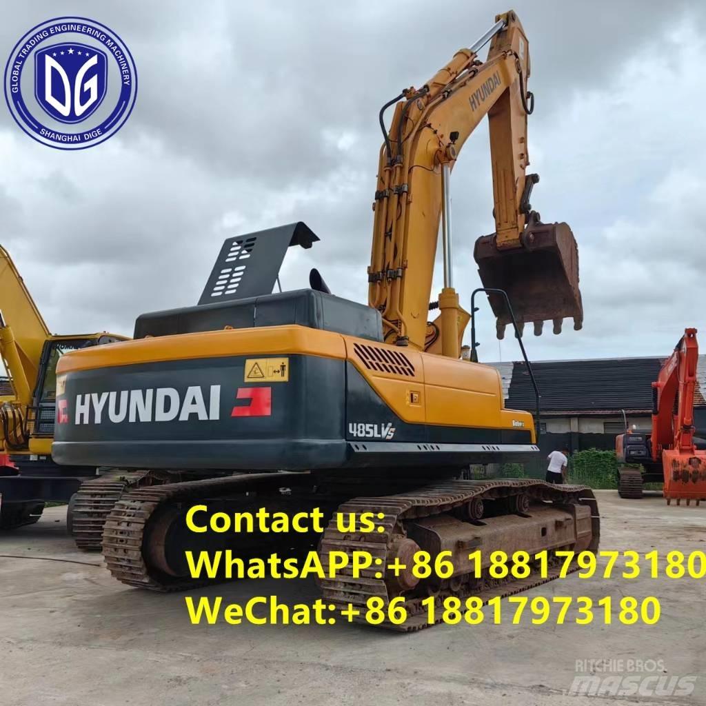 Hyundai R485LVS Crawler Excavators