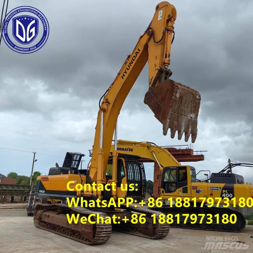 Hyundai R485LVS Crawler Excavators