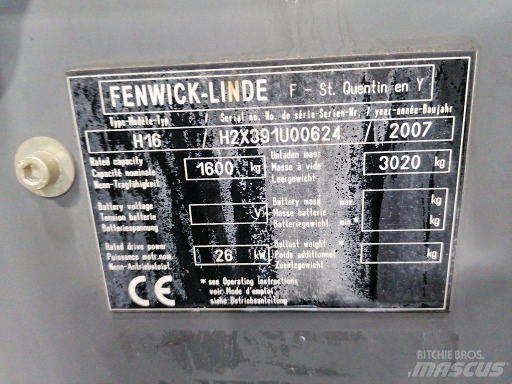 Linde H16D Diesel Forklifts
