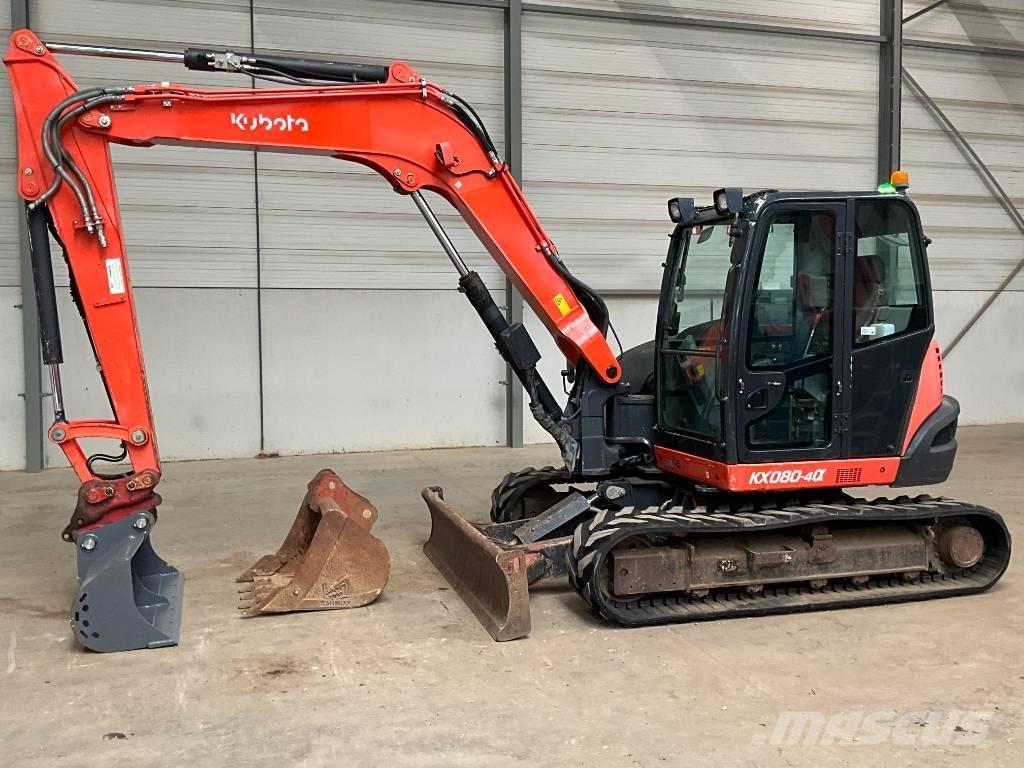 Kubota KX 080-4 A Mini excavators  7t - 12t