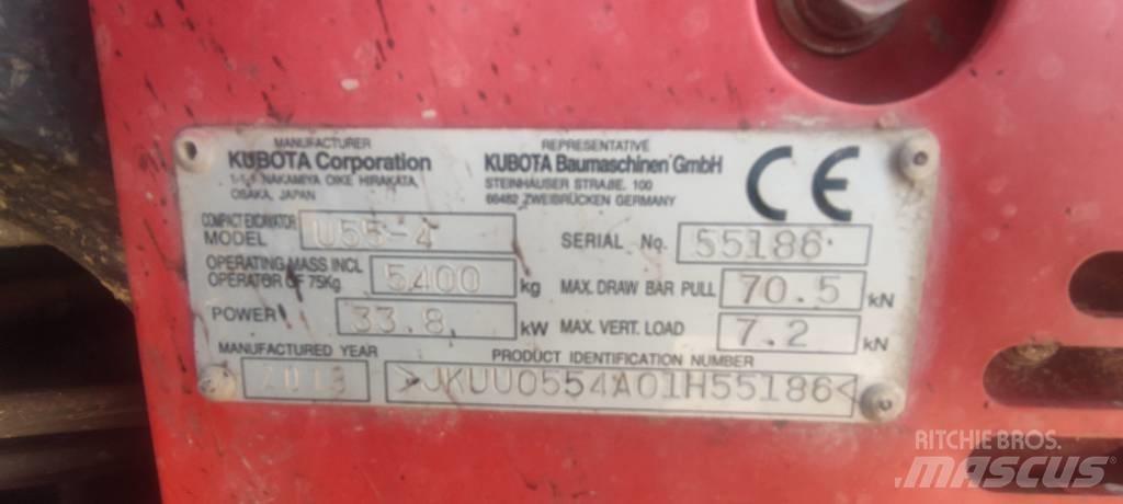 Kubota U 55-4 Mini Excavators <7t (Mini Diggers)