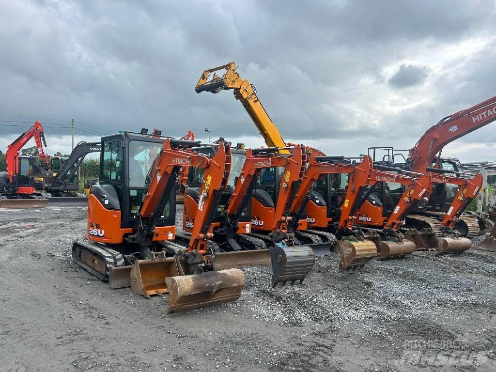 Hitachi ZX 26 U-6 Mini Excavators <7t (Mini Diggers)