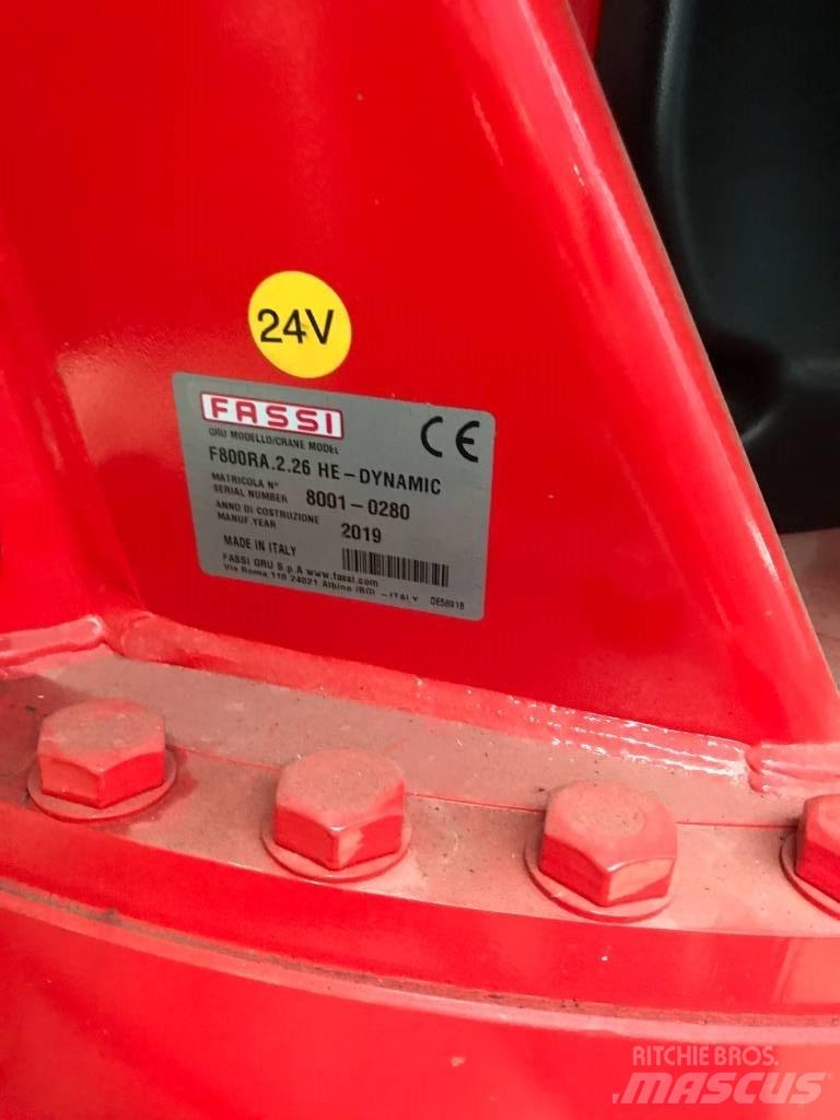 Fassi F 800 RA 2.26 Knuckleboom cranes