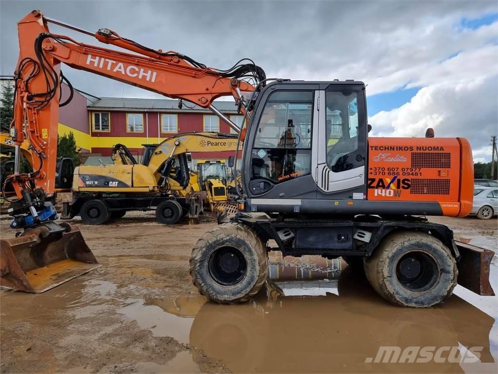 Hitachi ZX 140 W-3 Wheeled Excavators