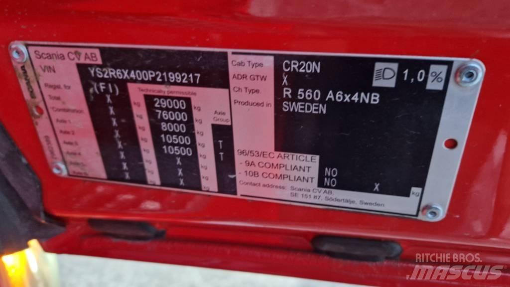 Scania HCT R560 6x4 Conventional Trucks / Tractor Trucks