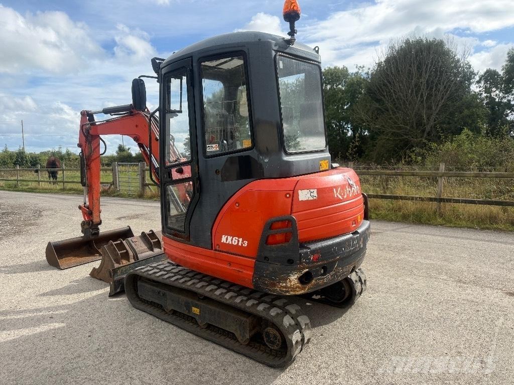 Kubota KX 61-3 Mini Excavators <7t (Mini Diggers)